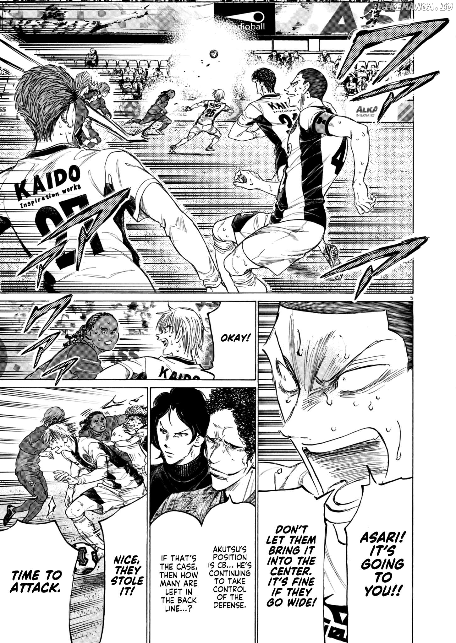 Ao Ashi, Chapter 394 image 06